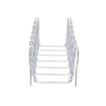 Rev-A-Shelf Chrome Drop-in Lid Organizer for Drawer Peg Board System, 16.875 in. D thumbnail 2