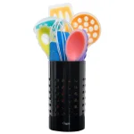 Ozeri 11-Piece All-In-One Silicone Kitchen Utensil Set with Utensil Holder, Multicolor thumbnail 7
