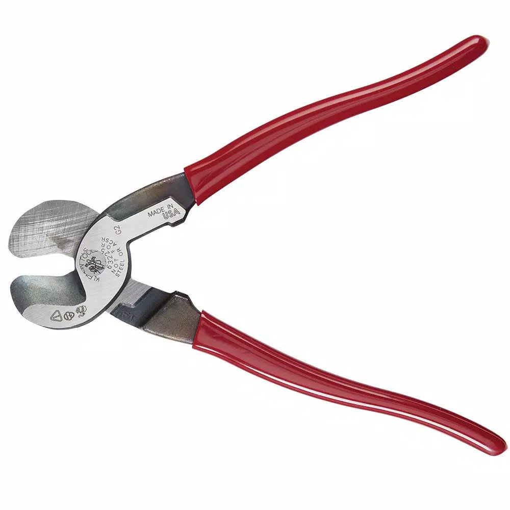 Klein Tools High-Leverage Cable Cutter for Aluminum, Copper, and Communications Cable