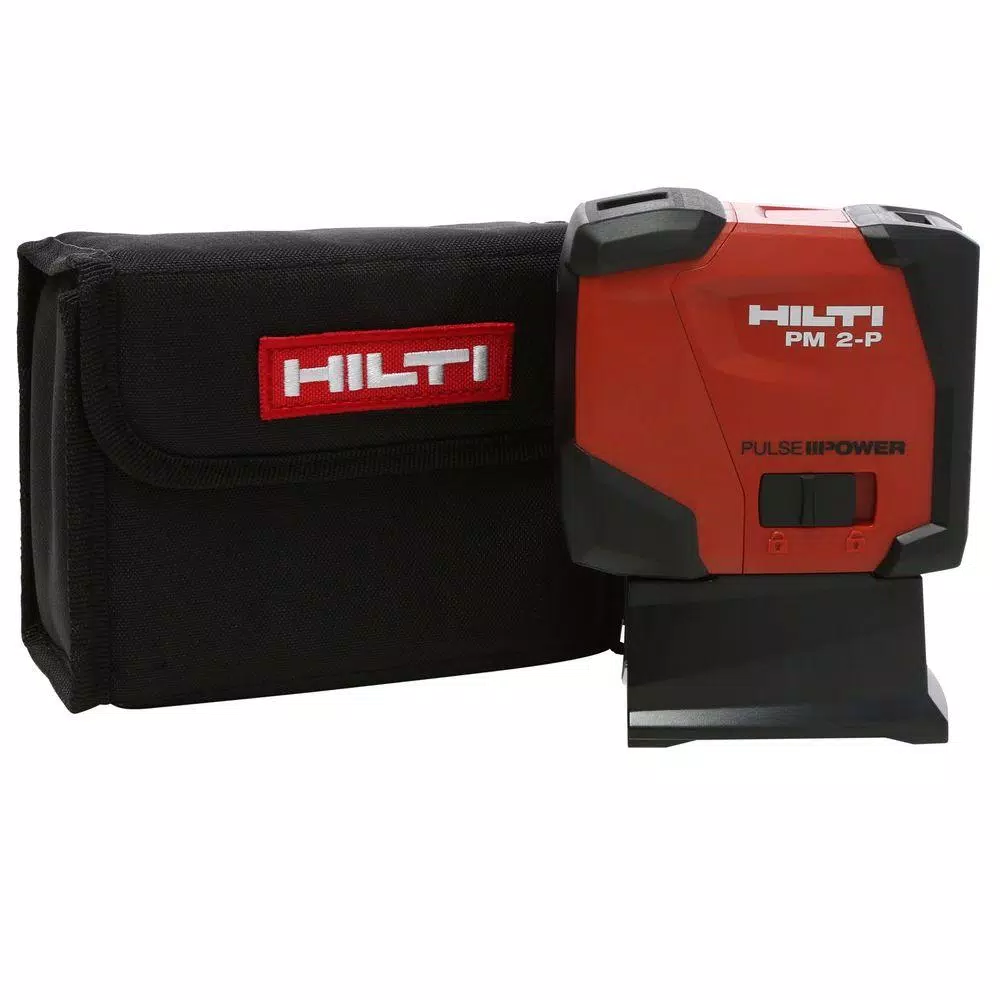 Hilti PM 2-P Plumb Laser Level, Red, 100 ft. Range, Self-Leveling