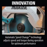 Makita 18V LXT Brushless 6-1/2 in. Cordless Circular Saw with Electric Brake (Tool Only) thumbnail 6