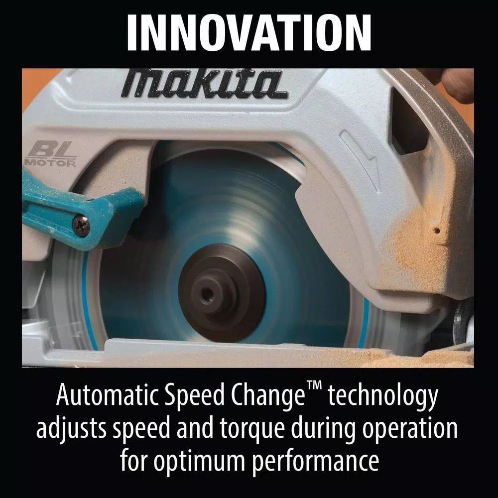 Makita 18V LXT Brushless 6-1/2 in. Cordless Circular Saw with Electric Brake (Tool Only)