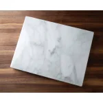 Fox Run White Marble Pastry Board, 12 x 16 inch Rolling Surface for Dough and Pastries thumbnail 2