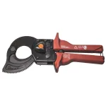 Klein Tools Compact Ratcheting Cable Cutter - High-Leverage Hand Tool for Copper, Aluminum & Communication Cables thumbnail 2