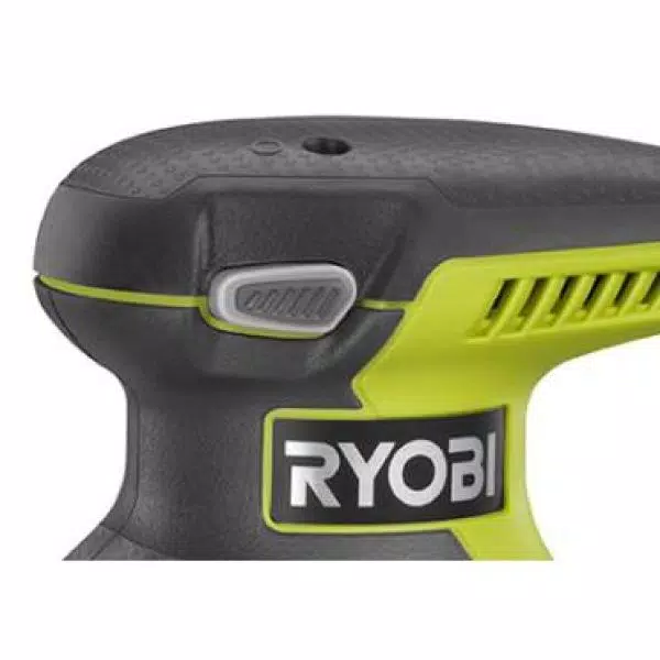 RYOBI 2 Amp Corded 1/4 Sheet Sander with 14,000 OPM and Carrying Case