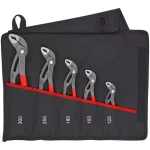 KNIPEX Cobra Water Pump Pliers 5-Piece Set with Polyester Tool Roll thumbnail 1