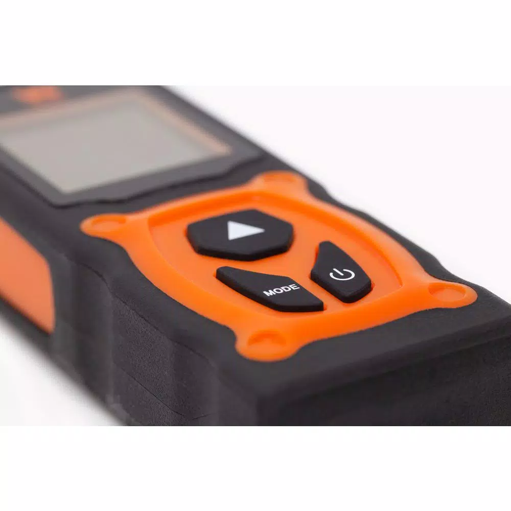 WEN 120-Foot Digital Laser Distance Measure with Backlit LED Screen