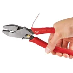 Milwaukee 3-Piece Electrician's Pliers Set with 11" Compact Pouch thumbnail 5
