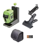 PowerSmith Self-Leveling Cross-Line Laser Level with Mode Lock, Magnetic Base, Clamp, and Tripod Mount thumbnail 4