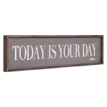 Pinnacle Patton Wall Decor Dr. Seuss Today Is Your Day Framed Wood Wall Art, 49 in. x 11 in. thumbnail 3