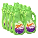 Gain Moonlight Breeze Liquid Fabric Softener, 51 oz (60 Loads), 8-Pack thumbnail 1