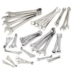 Husky 41-Piece Metric and SAE Combination Wrench Set, Extra-Large Industrial Sizes thumbnail 3