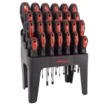 Stalwart 26-Piece Screwdriver Set with Magnetic Tips and Storage Stand thumbnail 1