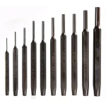 GearWrench 10-Piece Tool Steel Pin Punch Set thumbnail 1