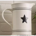 Park Designs Levingston Country Star 72 oz. Stoneware Ceramic Pitcher thumbnail 2