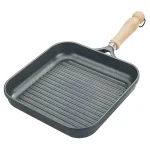 Berndes Tradition 10 in. Cast Aluminum Nonstick Square Grill Pan, Gray thumbnail 1