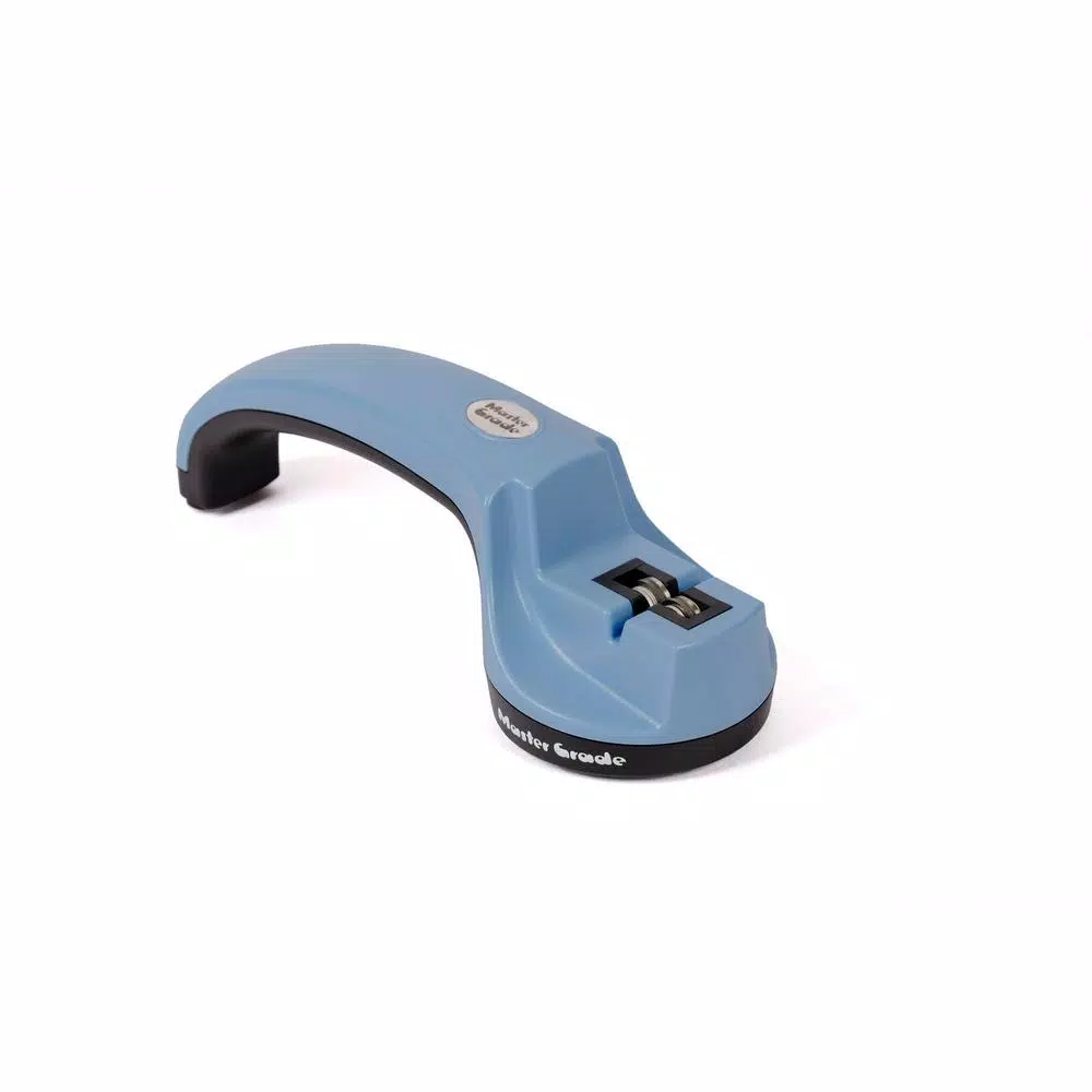 Master Grade Heavy-Duty Tungsten Manual Knife Sharpener - Blue