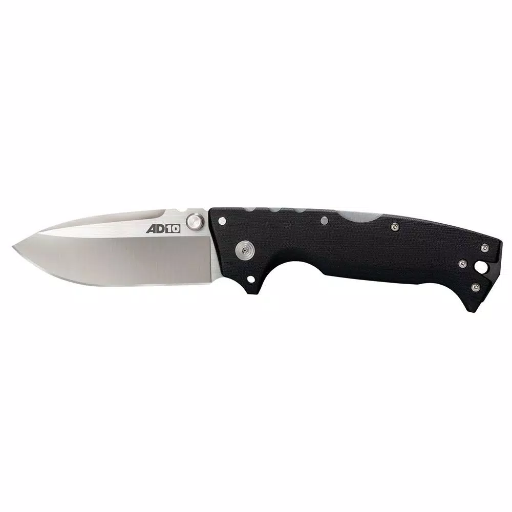 Cold Steel AD-10 Pocket Knife with S35VN Steel Drop Point Blade