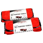 Barrett-Jackson Premium Microfiber Detailing Towel Kit, 2-Pack (4 Total) thumbnail 1