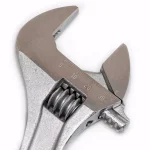 Crescent 10 in. Adjustable Wrench with Hex Jaw Design and Chrome Finish thumbnail 4