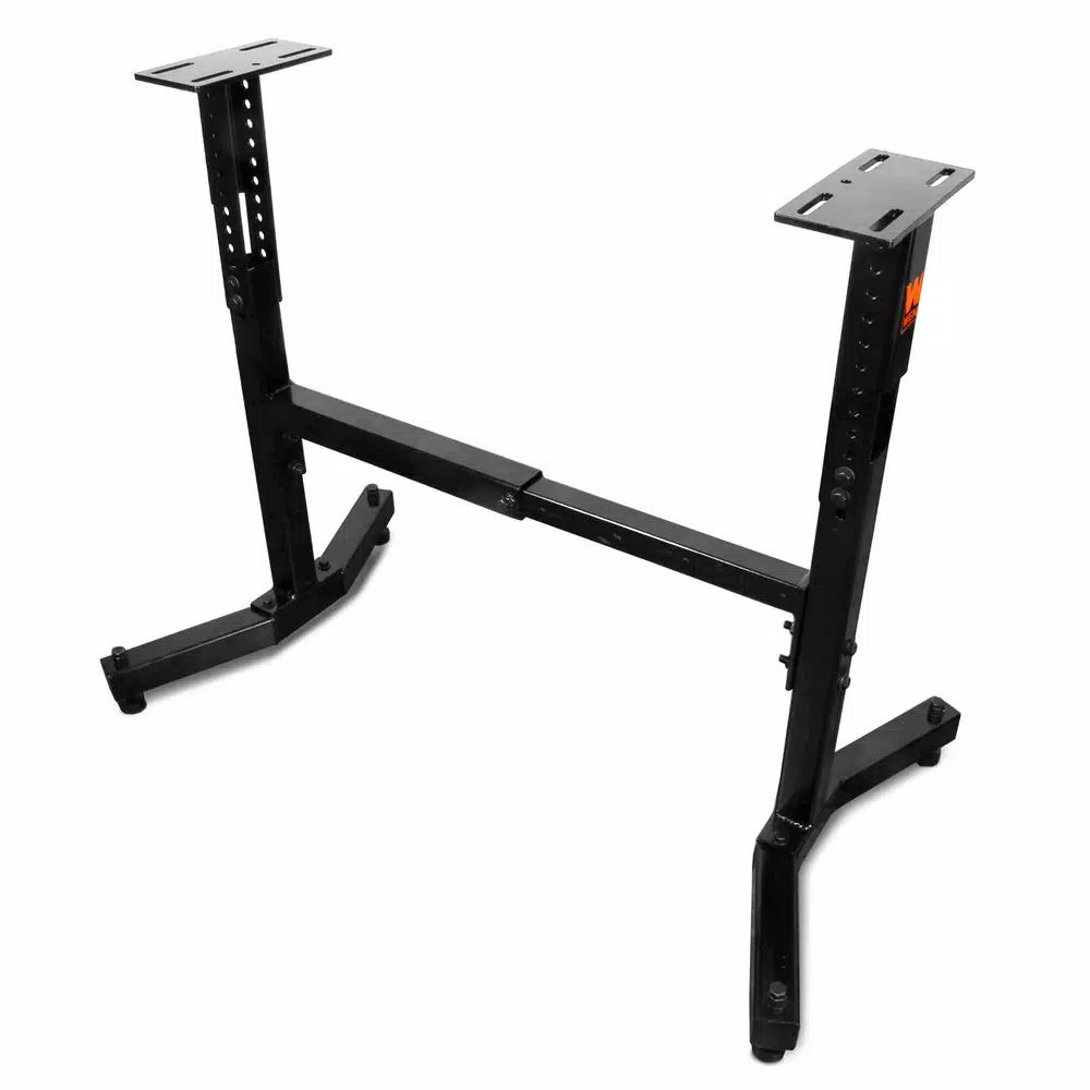 WEN Height and Length Adjustable Steel Lathe Stand, 225 lb. Capacity