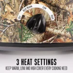 Weston Realtree Edge 5 Qt. Camouflage Slow Cooker with Lid Latch Strap thumbnail 3