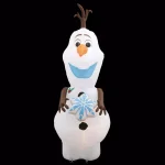 Disney Frozen 11 ft. Pre-Lit Inflatable Olaf with Snowflake Airblown Holiday Decoration thumbnail 7