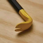 Stanley 10 in. Nail Claw Wrecking Bar with Dual Nail Slots thumbnail 3