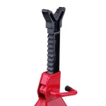 Max Load 3-Ton Jack Stand Set, 6000 lb Capacity, Red and Black thumbnail 2