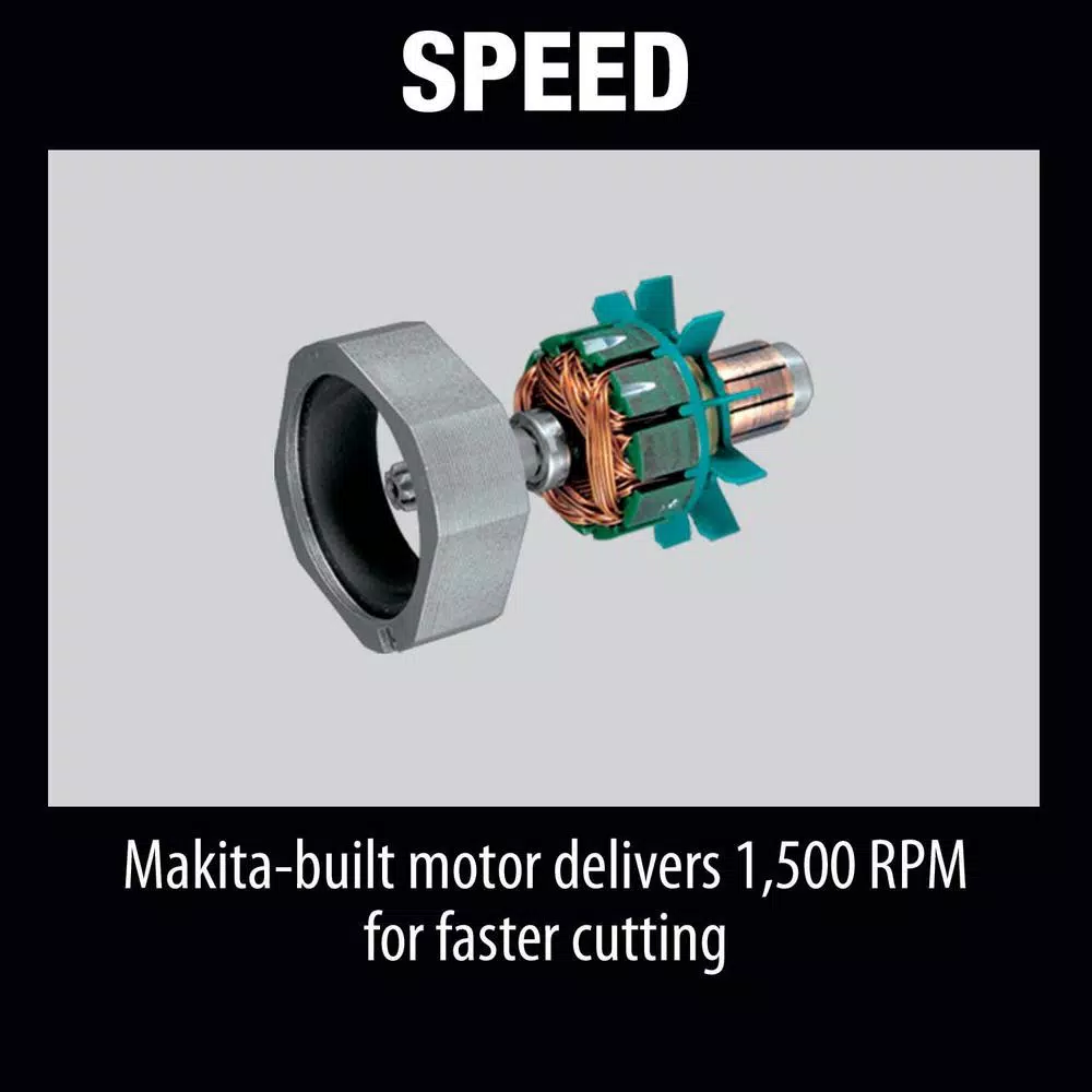 Makita 12V MAX CXT Cordless 3-3/8 in. Circular Saw Kit with Case, 2x 2.0Ah Batteries & Charger