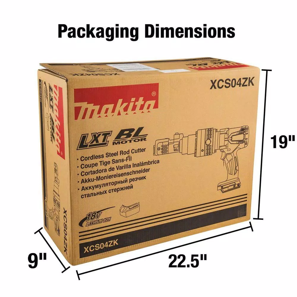 Makita 18V LXT Brushless Cordless Rebar Cutter (Tool-Only) - XCS04ZK