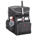 Rubbermaid Large Executive Quick Cart with Telescopic Handle, Dark Gray, 60 lb. Capacity thumbnail 1
