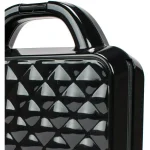 Brentwood Appliances Couture Purse Nonstick Dual Waffle Maker, Black thumbnail 3