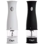 Ozeri Artesio Electric Salt and Pepper Grinder Set, BPA-Free Ceramic Burr Mills with Built-in Light thumbnail 3
