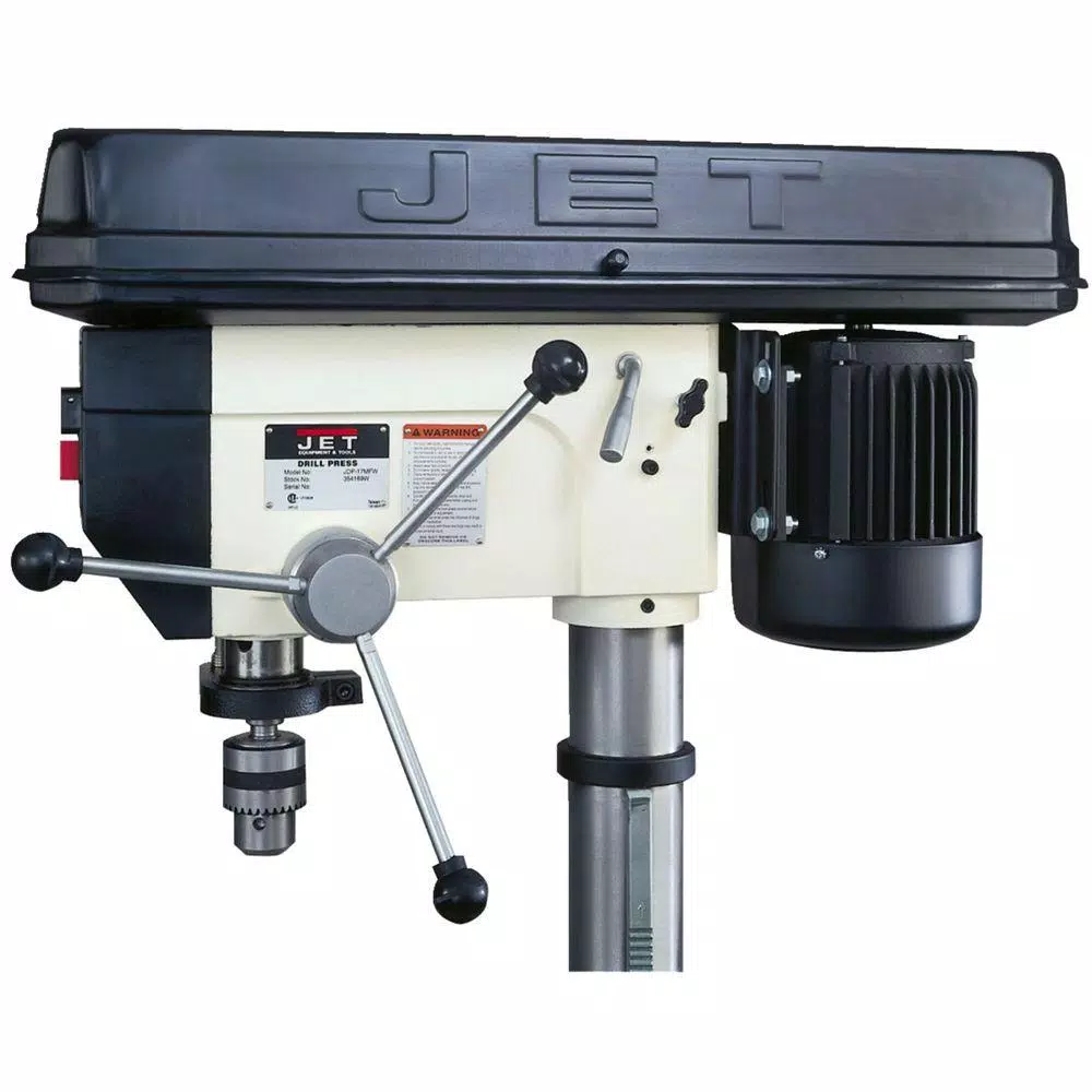 Jet JDP-17MF 3/4 HP Floor Standing Drill Press, 16-Speed, 16.5 in.