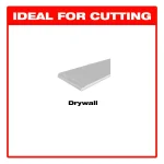 DIABLO 2 in. Universal Fit Bi-Metal Oscillating Blade for Drywall thumbnail 2