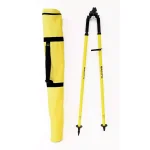 AdirPro Aluminum Prism Pole Bipod - Yellow Surveying Tripod Accessory thumbnail 2