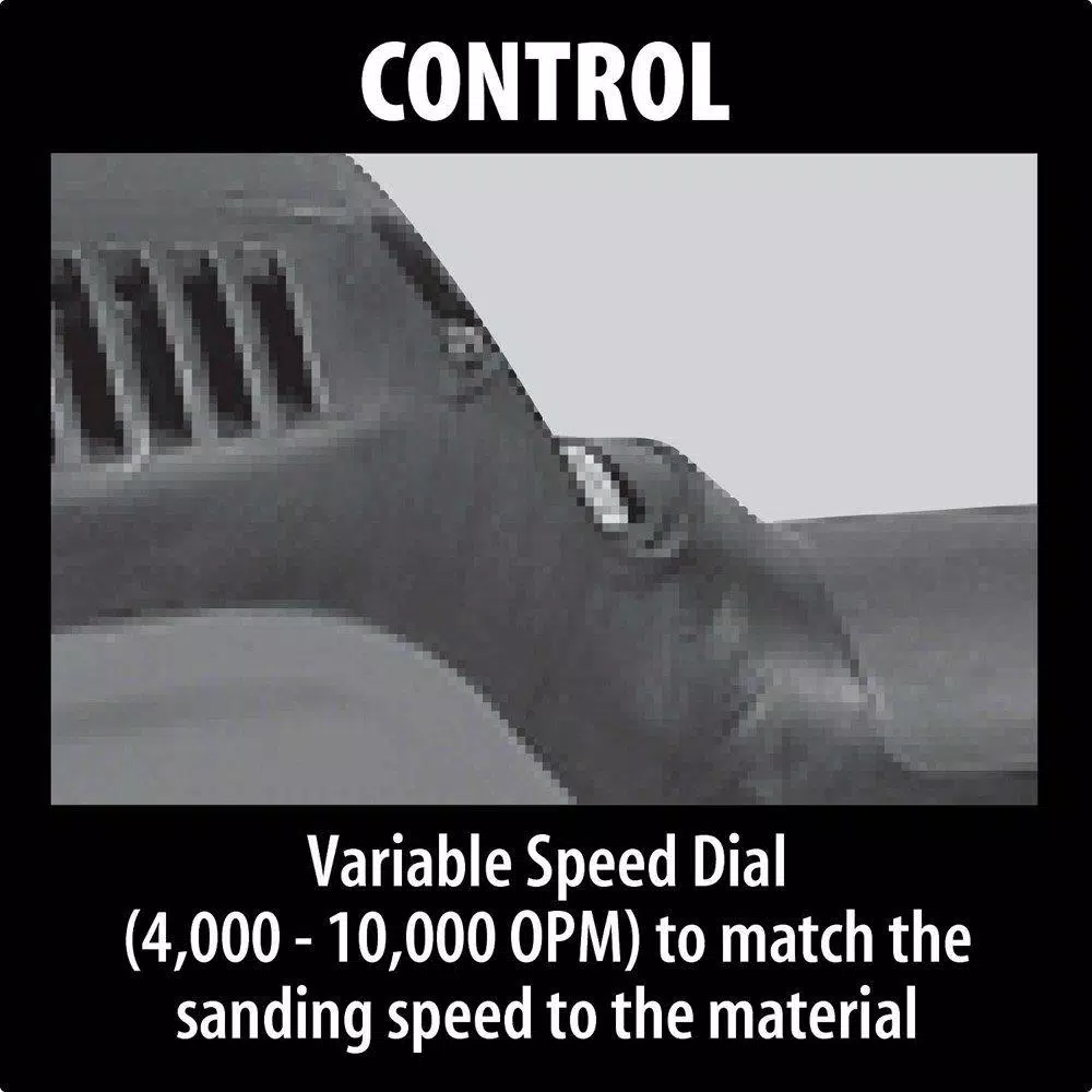 Makita 1/2 Sheet Corded Finishing Sander with Variable Speed Control