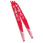 Diablo 9 in. Carbide Pruning and Clean Wood Reciprocating Saw Blade, 18 TPI (2-Pack) thumbnail 1