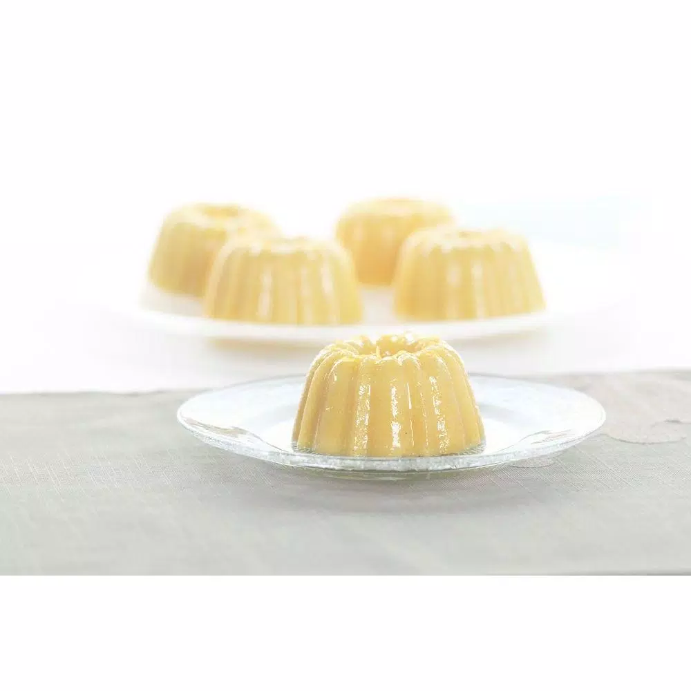 Nordic Ware Anniversary Fluted Mini Bundt Cake Pan, Cast Aluminum, Nonstick