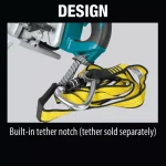 Makita XSR01Z 18V X2 LXT Brushless 7-1/4 in. Rear Handle Circular Saw (Tool Only) thumbnail 13