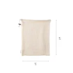 Kitchen Details Natural Cotton Eco Reusable Mesh Produce Bags, 3-Pack thumbnail 7