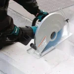 Makita 15 Amp 14 in. Corded Electric Angle Cutter with SJS Technology and AC/DC Switch thumbnail 3