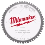 Milwaukee 10 in. 50T Carbide Teeth Metal Cutting Circular Saw Blade thumbnail 1