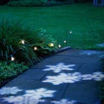 LUMABASE LED White Snowflake Projector Light - Rotating Indoor/Outdoor Holiday Decor thumbnail 6