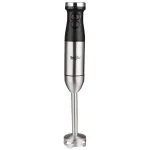 Total Chef 225-Watt Immersion Hand Blender with Turbo Boost, Silver/Black thumbnail 1