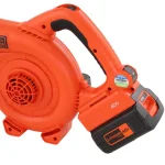 BLACK+DECKER 40V MAX Cordless Handheld Leaf Sweeper, 120 MPH, 90 CFM, with 1.5 Ah Battery and Charger thumbnail 3