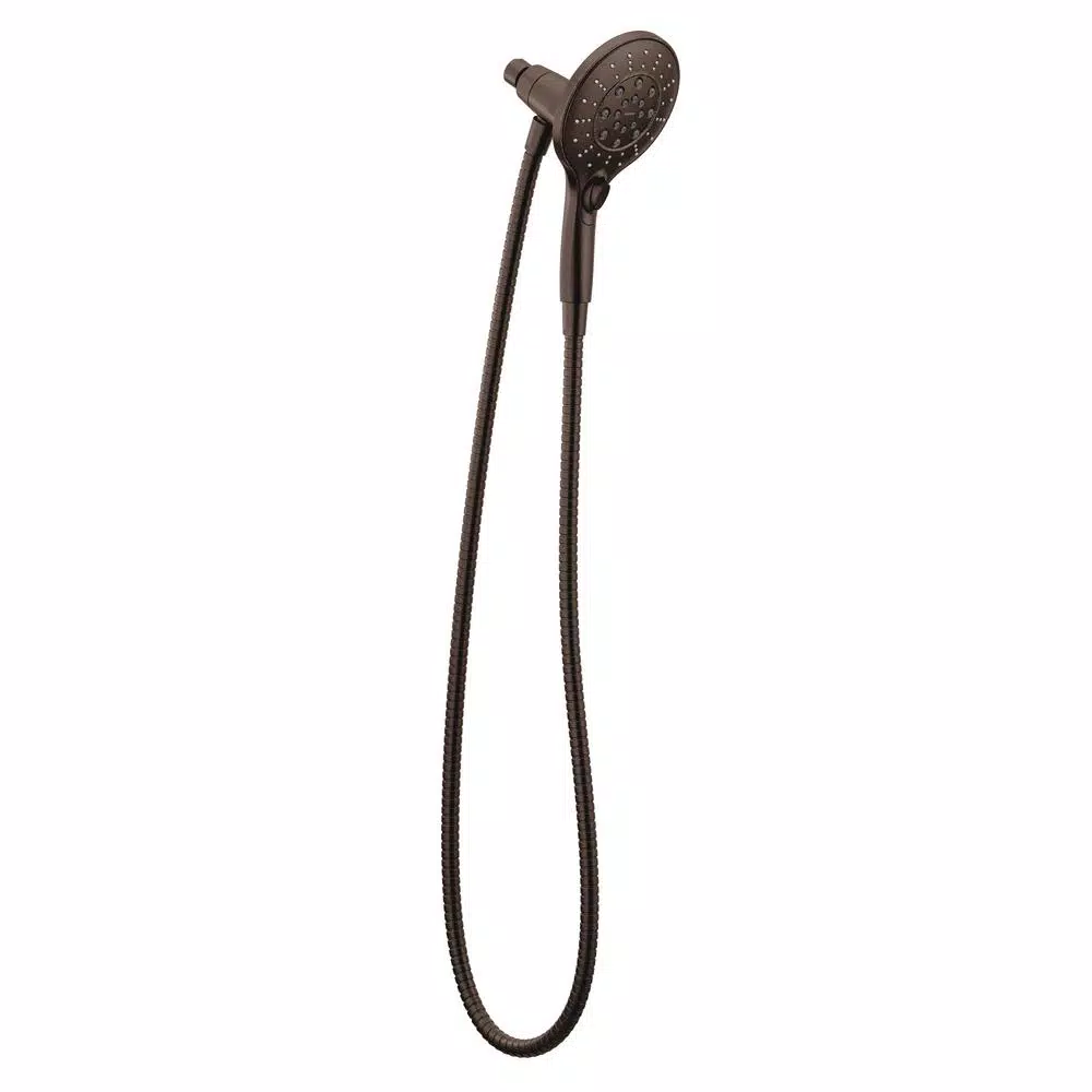 MOEN Engage 6-Spray 5.5 in. Handheld Adjustable Shower Head with Magnetix Docking, Oil Rubbed Bronze