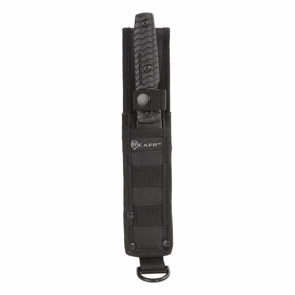 Sheffield REAPR TAC Tanto Knife Set - 2-Piece Fixed Blade and Folding Knife Set
