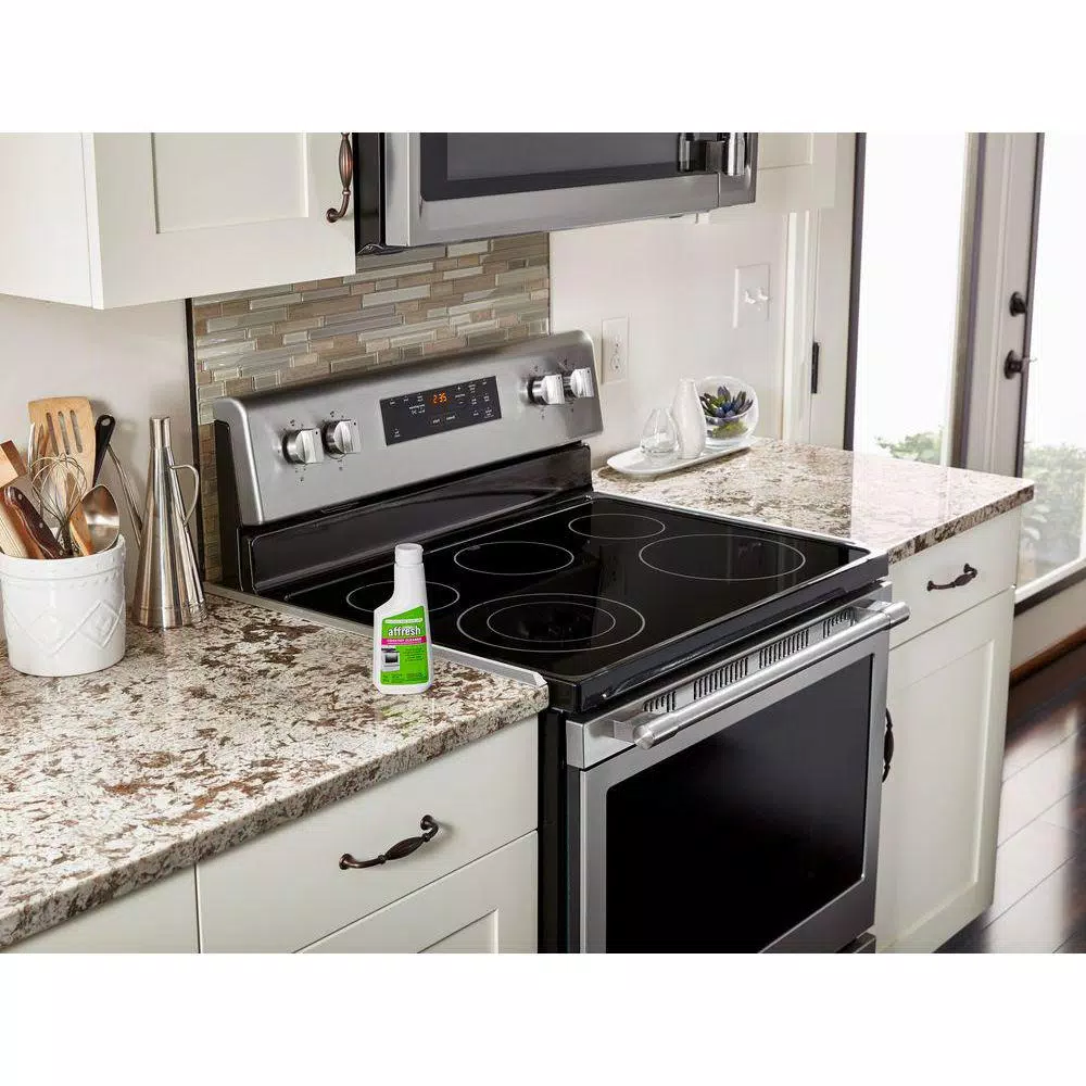 Affresh Afresh Cooktop Cleaner, 10 oz. Non-Abrasive Liquid for Glass, Ceramic, and Porcelain